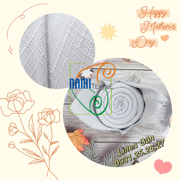Vải Linen Gân