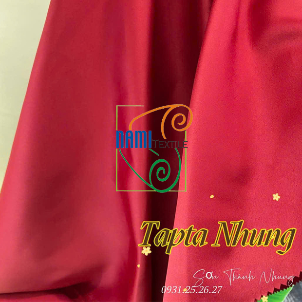 Vải Tapta Nhung