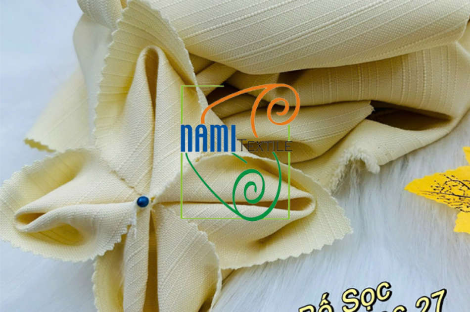 Vải Bố sọc (nón)
