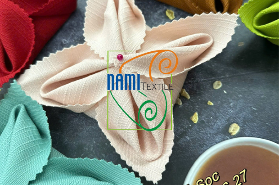 Vải Bố sọc (nón)